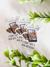 Load image into Gallery viewer, I swiped right and now I have a book boyfriend waterproof kindle sticker