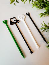 Load image into Gallery viewer, Golf Party Decor Golf Swizzle Sticks Golf Drink Stirrers