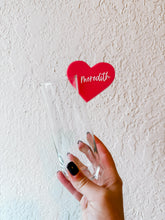 Load image into Gallery viewer, Heart Shaped Drink Tags