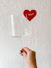 Load image into Gallery viewer, Heart Shaped Drink Tags
