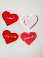 Load image into Gallery viewer, Heart Shaped Drink Tags