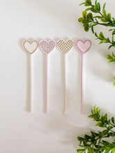 Load image into Gallery viewer, Valentine Heart Drink Stirrers