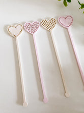 Load image into Gallery viewer, Valentine Heart Drink Stirrers