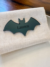 Load image into Gallery viewer, Personalized Acrylic Bat Place Card