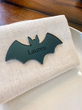 Load image into Gallery viewer, Personalized Acrylic Bat Place Card