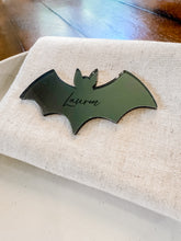 Load image into Gallery viewer, Personalized Acrylic Bat Place Card