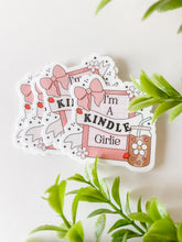 Load image into Gallery viewer, kindle, bows, iced coffee sticker