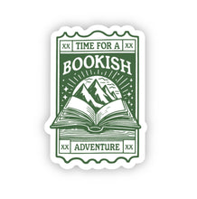 Load image into Gallery viewer, Time For A Bookish Adventure Ticket Sticker