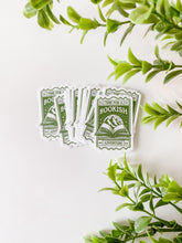 Load image into Gallery viewer, Time For A Bookish Adventure Ticket Sticker