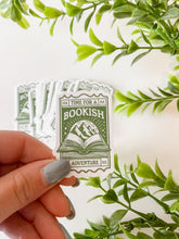 Load image into Gallery viewer, Time For A Bookish Adventure Ticket Sticker