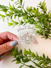 Load image into Gallery viewer, Plant Lady Clear Sticker
