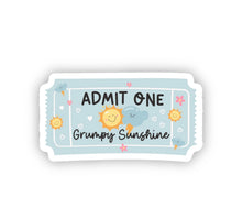 Load image into Gallery viewer, Grumpy Sunshine Book Sticker