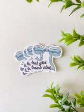 Load image into Gallery viewer, Hot Girls Book Club Bow Sticker