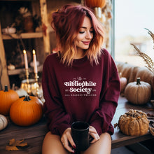 Load image into Gallery viewer, Bibliophile Society Bookish Sweater