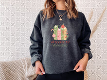 Load image into Gallery viewer, All Booked For Christmas Sweater