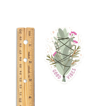 Load image into Gallery viewer, Good Vibes Sage Sticker