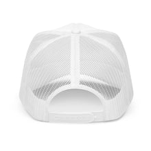 Load image into Gallery viewer, foam snapback beach hat with nautical fish design