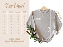 Load image into Gallery viewer, Embroidered Heart On Sleeve Mom Sweatshirt