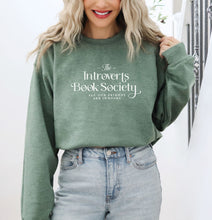 Load image into Gallery viewer, Introvert Book Society Sweater