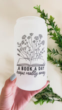 Load and play video in Gallery viewer, A Book A Day Keeps Reality Glass Can