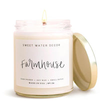 Load image into Gallery viewer, farmhouse soy candle