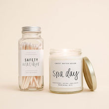 Load image into Gallery viewer, spa day relaxing candle