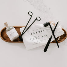 Load image into Gallery viewer, black candle care kit