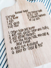 Load image into Gallery viewer, handwritten recipe keepsake gift