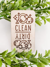 Load image into Gallery viewer, clean dirty dishwasher magnet