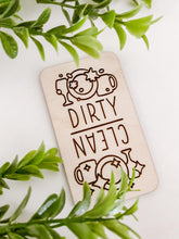 Load image into Gallery viewer, Clean/Dirty Dishwasher Magnet