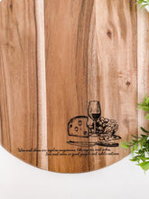 Load image into Gallery viewer, wine and cheese charcuterie board