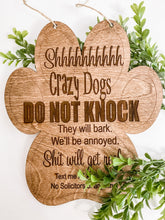 Load image into Gallery viewer, Do Not Knock Pet Hanger