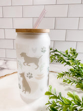 Load image into Gallery viewer, Boho Dog Glass Beer Can