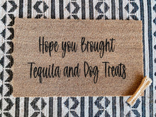 Load image into Gallery viewer, tequila and dog treats doormat