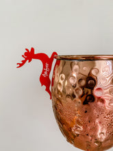 Load image into Gallery viewer, Reindeer Drink Tag/ Table Placecard