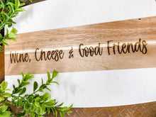 Load image into Gallery viewer, wood and marble cheeseboard