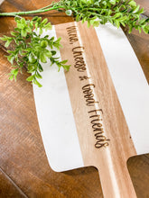 Load image into Gallery viewer, Wine, Cheese & Good Friends Charcuterie Board