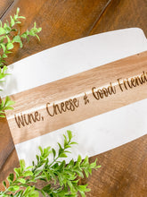 Load image into Gallery viewer, wood and marble charcuterie board