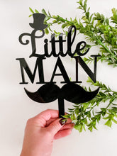 Load image into Gallery viewer, Little Man Cake Topper