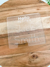 Load image into Gallery viewer, Custom Name Tracing Board