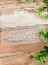 Load image into Gallery viewer, Custom Name Tracing Board