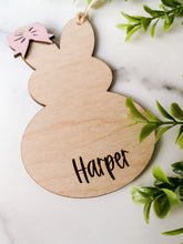 Load image into Gallery viewer, name tag for easter baskets