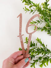Load image into Gallery viewer, Number Cake Toppers
