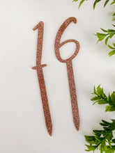 Load image into Gallery viewer, Number Cake Toppers
