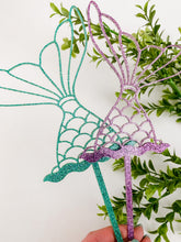 Load image into Gallery viewer, Mermaid Tail Cake Topper
