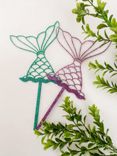 Load image into Gallery viewer, Mermaid Tail Cake Topper