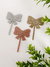 Load image into Gallery viewer, Bow Cupcake Toppers