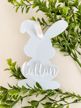 Load image into Gallery viewer, Bunny Name Easter Tag