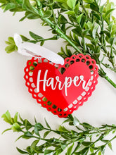 Load image into Gallery viewer, Valentine Heart Name Tag