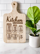 Load image into Gallery viewer, Kitchen Conversion Cutting Board